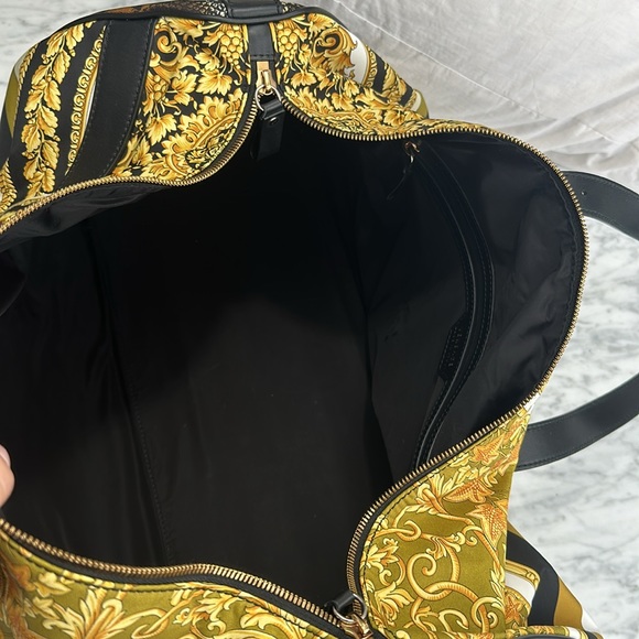 Versace authentic -   Baroque print fabric duffel bag - Picture 3 of 4
